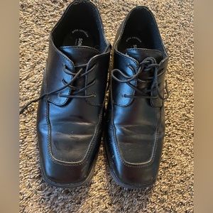 Boys black dress shoes